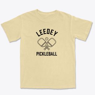 Leedey Oklahoma Pickleball Premium Heavyweight T-shirt