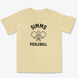Simms Oklahoma Pickleball Premium Heavyweight T-shirt
