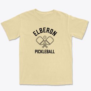 Elberon Iowa Pickleball Premium Heavyweight T-shirt
