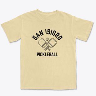 San Isidro Puerto Rico Pickleball Premium Heavyweight T-shirt