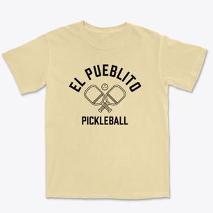 El Pueblito Puerto Rico Pickleball Premium Heavyweight T-shirt