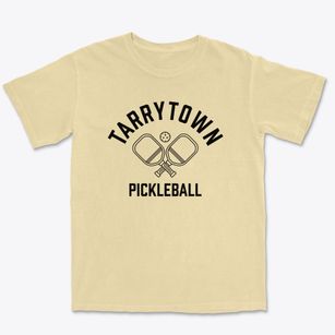 Tarrytown New York Pickleball Premium Heavyweight T-shirt