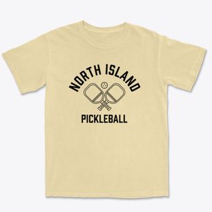 North Island Louisiana Pickleball Premium Heavyweight T-shirt