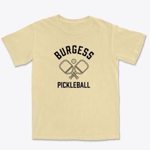 Burgess Virginia Pickleball Premium Heavyweight T-shirt