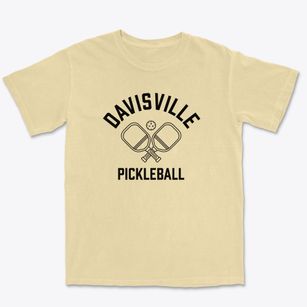 Davisville New Hampshire Pickleball Premium Heavyweight T-shirt