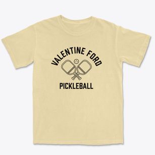 Valentine Ford Missouri Pickleball Premium Heavyweight T-shirt