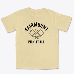 Fairmount New York Pickleball Premium Heavyweight T-shirt