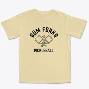 Gum Forks North Carolina Pickleball Premium Heavyweight T-shirt