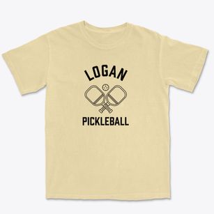 Logan Colorado Pickleball Premium Heavyweight T-shirt