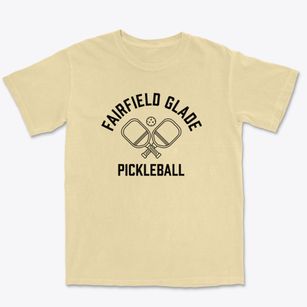 Fairfield Glade Tennessee Pickleball Premium Heavyweight T-shirt