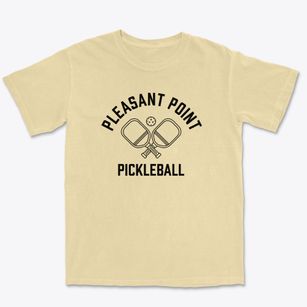 Pleasant Point Tennessee Pickleball Premium Heavyweight T-shirt