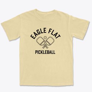 Eagle Flat Texas Pickleball Premium Heavyweight T-shirt