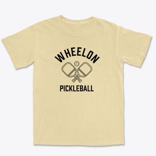 Wheelon Utah Pickleball Premium Heavyweight T-shirt