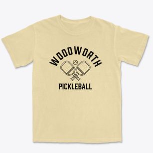 Woodworth Illinois Pickleball Premium Heavyweight T-shirt