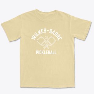 Wilkes-barre Pennsylvania Pickleball Premium Heavyweight T-shirt