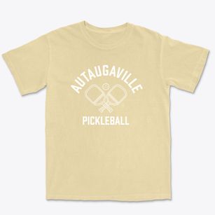 Autaugaville Alabama Pickleball Premium Heavyweight T-shirt