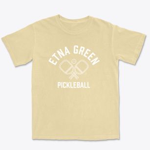 Etna Green Indiana Pickleball Premium Heavyweight T-shirt