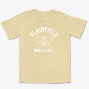 Plainfield Ohio Pickleball Premium Heavyweight T-shirt