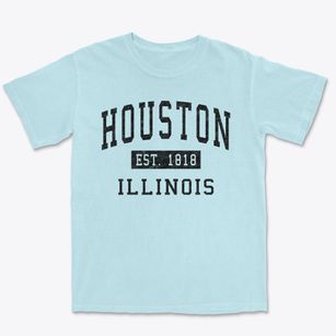 Houston Illinois Classic Established Premium Heavyweight T-shirt