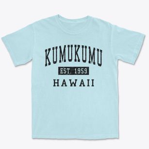 Kumukumu Hawaii Classic Established Premium Heavyweight T-shirt