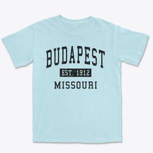 Budapest Missouri Classic Established Premium Heavyweight T-shirt