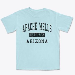 Apache Wells Arizona Classic Established Premium Heavyweight T-shirt
