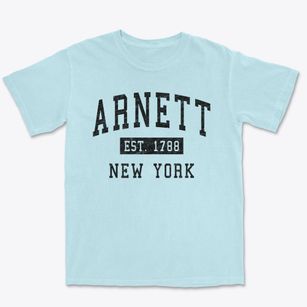 Arnett New York Classic Established Premium Heavyweight T-shirt