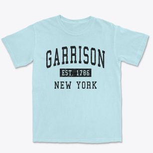 Garrison New York Classic Established Premium Heavyweight T-shirt