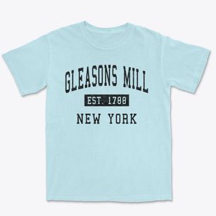 Gleasons Mill New York Classic Established Premium Heavyweight T-shirt