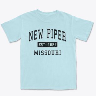 New Piper Missouri Classic Established Premium Heavyweight T-shirt