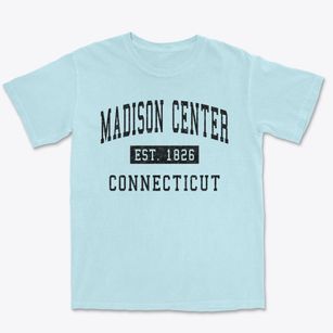 Madison Center Connecticut Classic Established Premium Heavyweight T-shirt