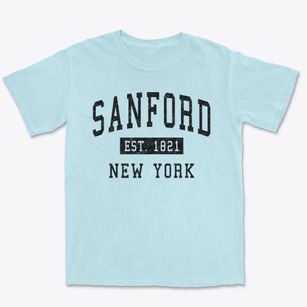 Sanford New York Classic Established Premium Heavyweight T-shirt