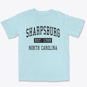 Sharpsburg North Carolina Classic Established Premium Heavyweight T-shirt
