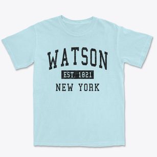 Watson New York Classic Established Premium Heavyweight T-shirt