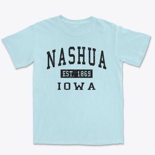 Nashua Iowa Classic Established Premium Heavyweight T-shirt