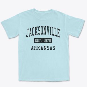 Jacksonville Arkansas Classic Established Premium Heavyweight T-shirt