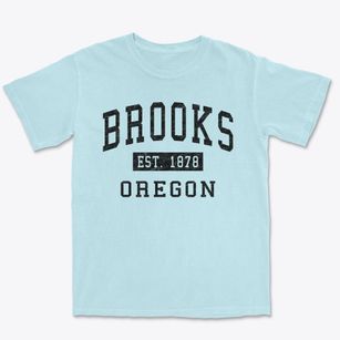 Brooks Oregon Classic Established Premium Heavyweight T-shirt