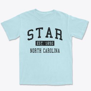 Star North Carolina Classic Established Premium Heavyweight T-shirt
