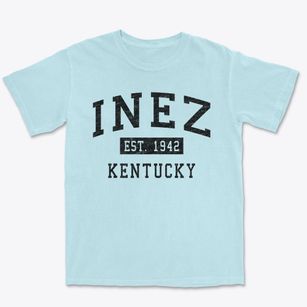 Inez Kentucky Classic Established Premium Heavyweight T-shirt