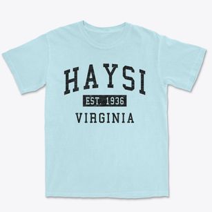 Haysi Virginia Classic Established Premium Heavyweight T-shirt