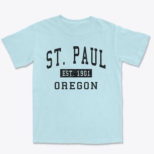 St. Paul Oregon Classic Established Premium Heavyweight T-shirt