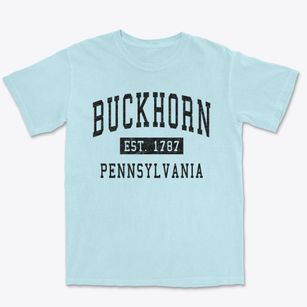 Buckhorn Pennsylvania Classic Established Premium Heavyweight T-shirt