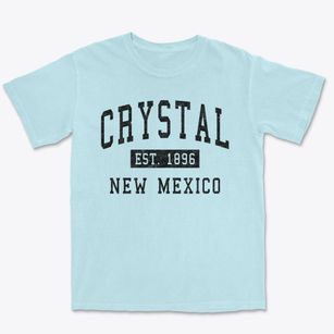 Crystal New Mexico Classic Established Premium Heavyweight T-shirt