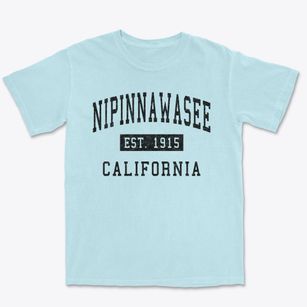 Nipinnawasee California Classic Established Premium Heavyweight T-shirt