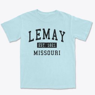 Lemay Missouri Classic Established Premium Heavyweight T-shirt