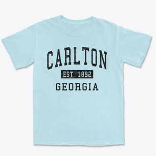 Carlton Georgia Classic Established Premium Heavyweight T-shirt
