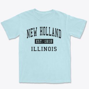 New Holland Illinois Classic Established Premium Heavyweight T-shirt