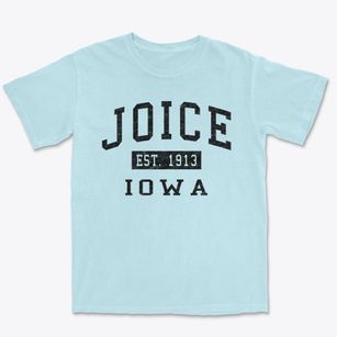 Joice Iowa Classic Established Premium Heavyweight T-shirt