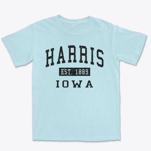 Harris Iowa Classic Established Premium Heavyweight T-shirt