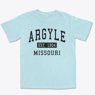 Argyle Missouri Classic Established Premium Heavyweight T-shirt
